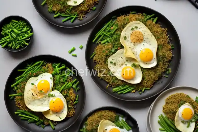Telur Dadar Daun Bawang / Scallions Omelette