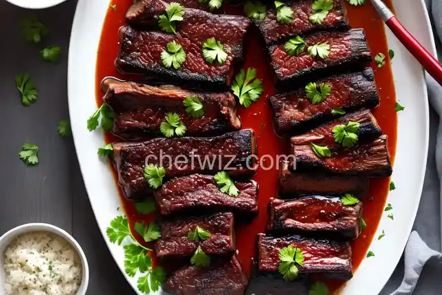 Tender Grilled Short Ribs Recipe