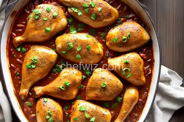 Tender Onion Baked Chicken