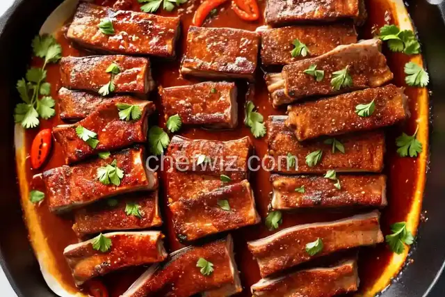 Tender Pork Spare Ribs