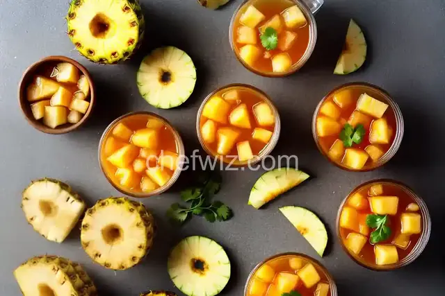 Tepache (Mexican Fermented Pineapple Drink)
