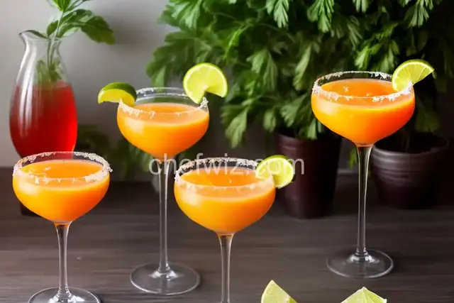 Tequila Sunrise Mimosas