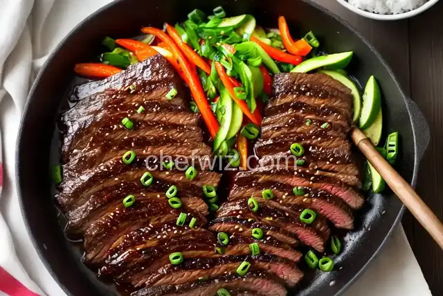 Teriyaki Flank Steak