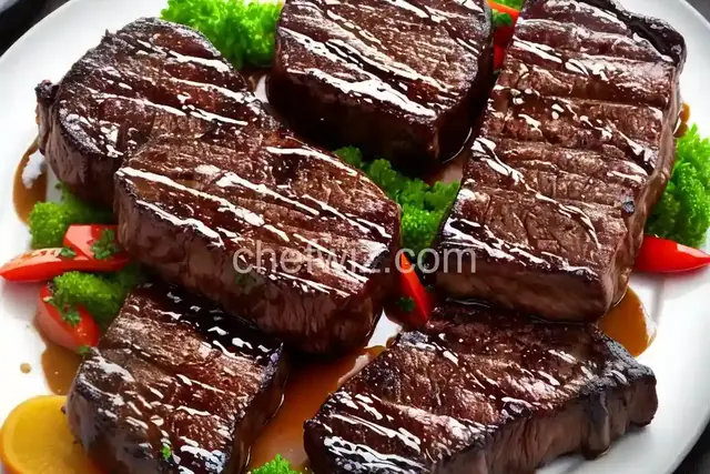 Teriyaki Rib Eye Steaks