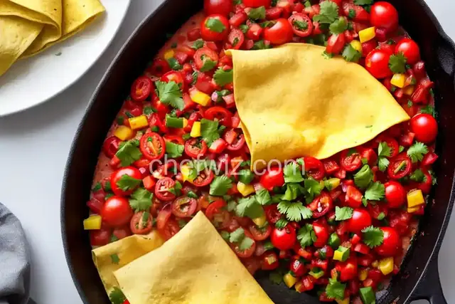 Tex-Mex Omelet with Roasted Cherry Tomato Salsa