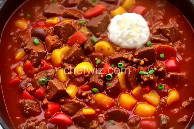 Texas Beef Brisket Chili