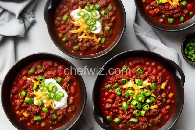 Texas Style Chili