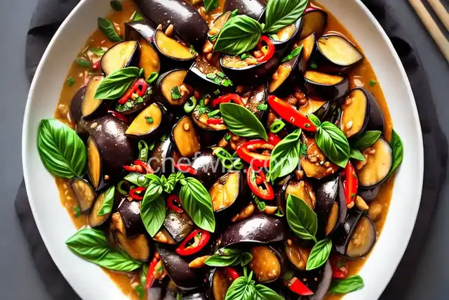Thai Basil Eggplant