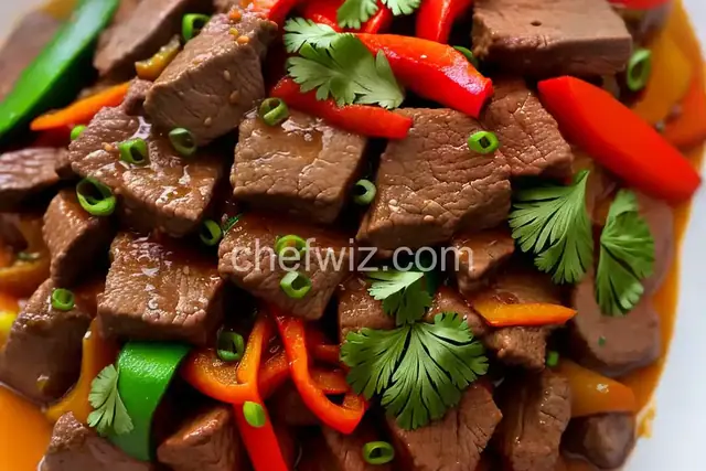 Thai Beef with Peppers