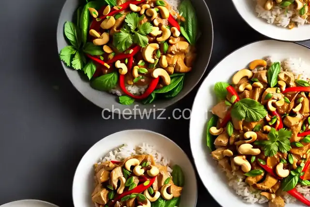Thai Cashew Chicken