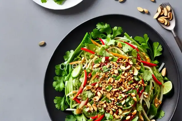 Thai Celery Salad with Peanuts