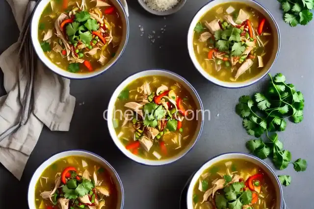 Thai Chicken Cabbage Soup