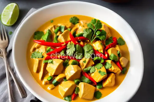 Thai Chicken Curry in Coconut Milk