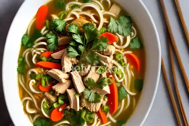 Thai Chicken Noodle Soup