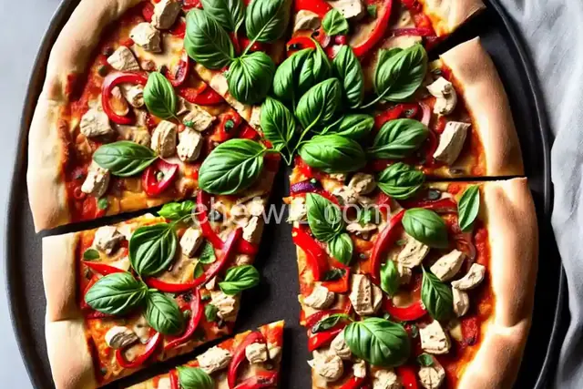 Thai Chicken Pizza