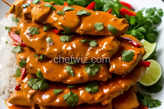 Thai Chicken Satay