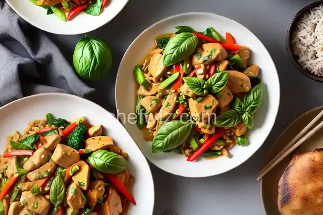 Thai Chicken with Basil Stir Fry