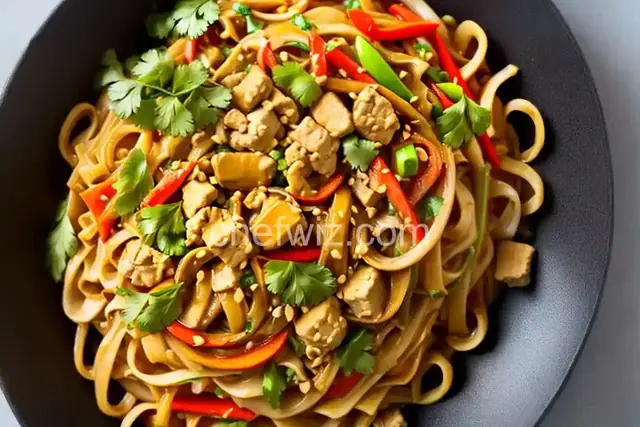 Thai Drunken Noodles (Pad Kee Mao)