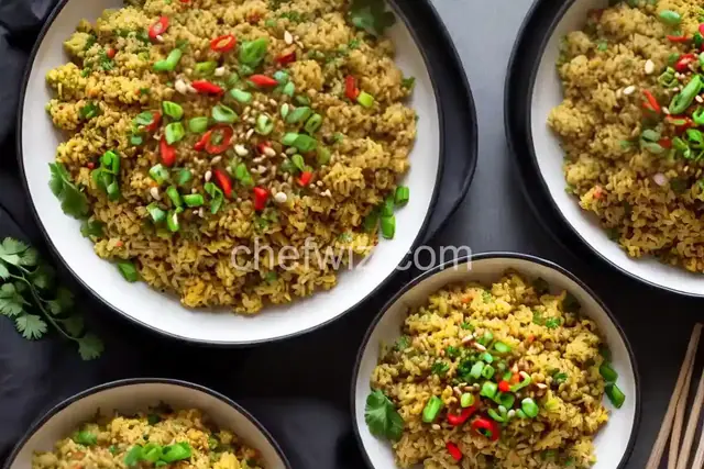 Thai Fried Riced Cauliflower