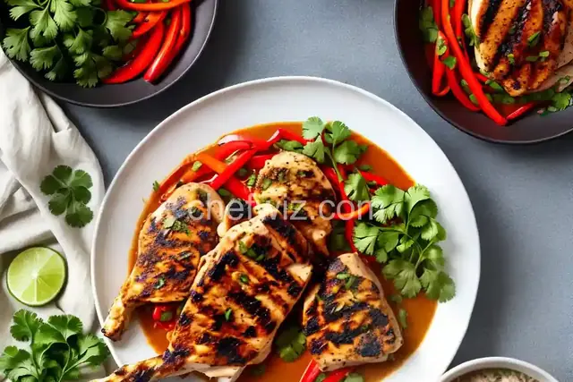 Thai Grilled Chicken with Sweet Chile Dipping Sauce