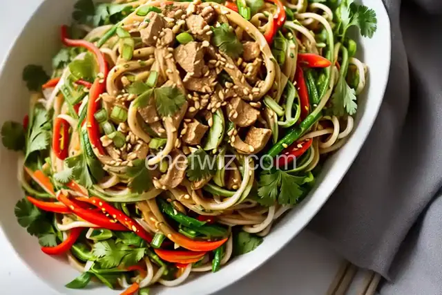 Thai-Inspired Noodle Salad