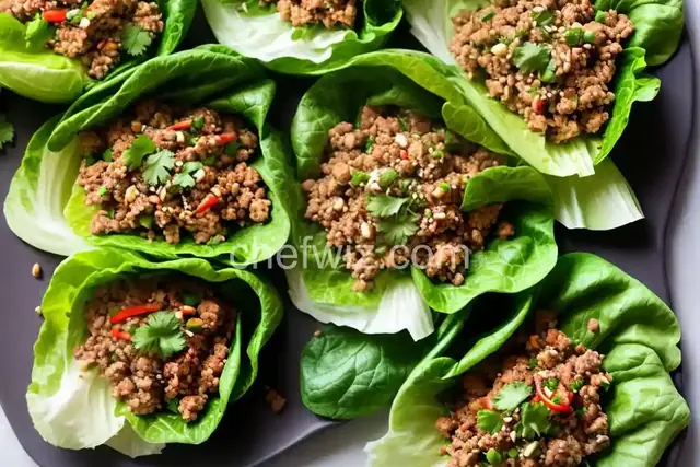 Thai Lettuce Wraps