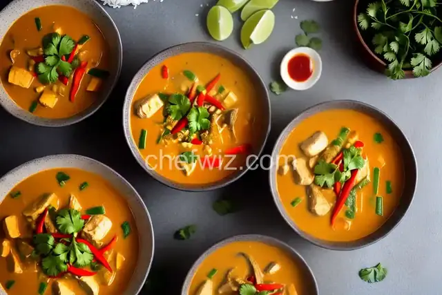 Thai Red Curry Soup
