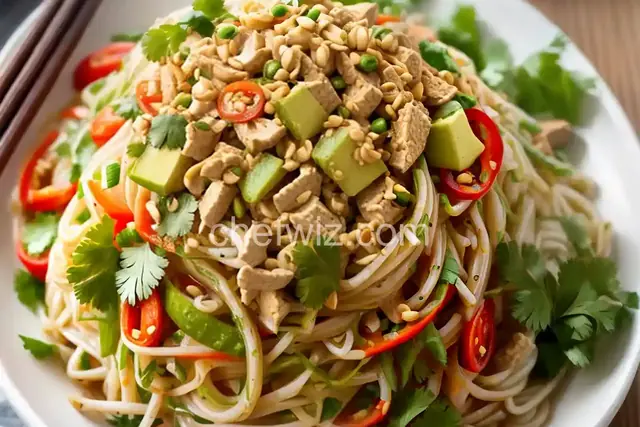 Thai Rice Noodle Salad