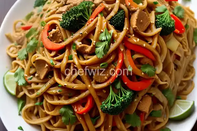 Thai Stir-Fried Noodles (Pad See Ew)
