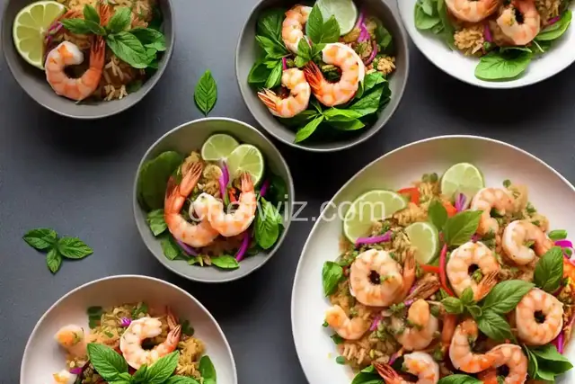 Thai-Style Grapefruit and Prawns