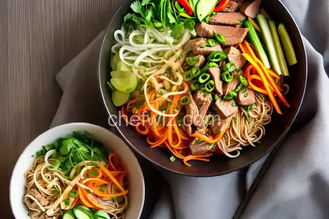 Thai-Style Pork Noodle Bowl