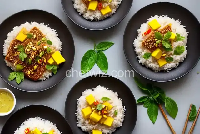 Thai Sweet Sticky Rice With Mango (Khao Neeo Mamuang)