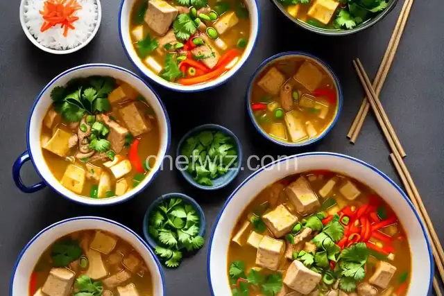 Thai Tofu and Pork Soup Recipe
