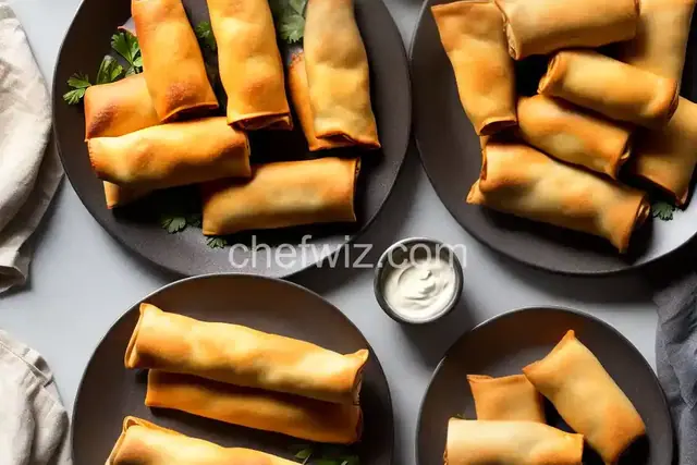 Thanksgiving Egg Rolls