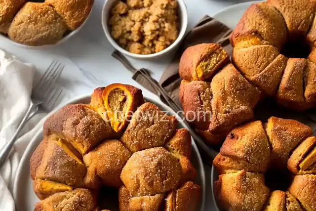 Thanksgiving Leftovers Monkey Bread