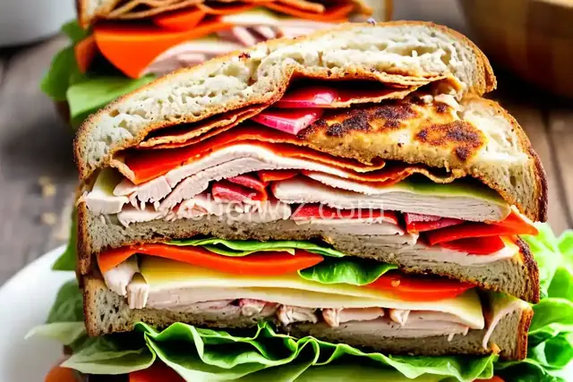 Thanksgiving Leftovers Turkey Club