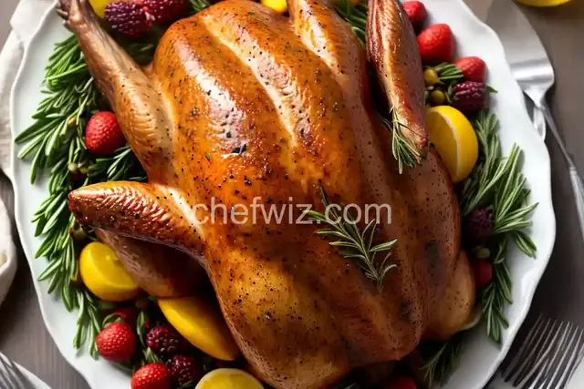 Thanksgiving Pioneer-Style Herb Roasted Turkey