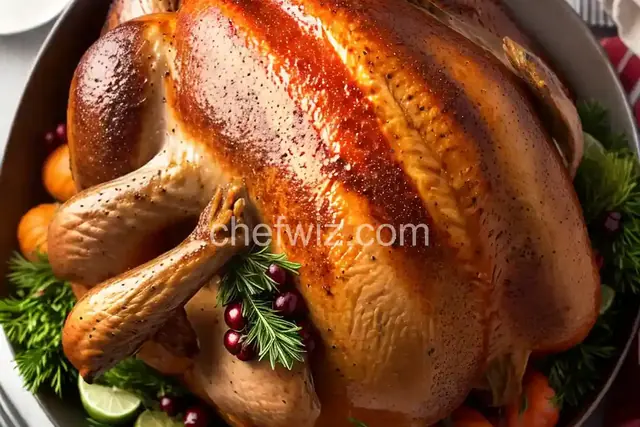 Thanksgiving Turkey with Holiday Rub