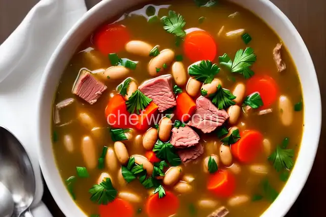 The Best Bean and Ham Soup
