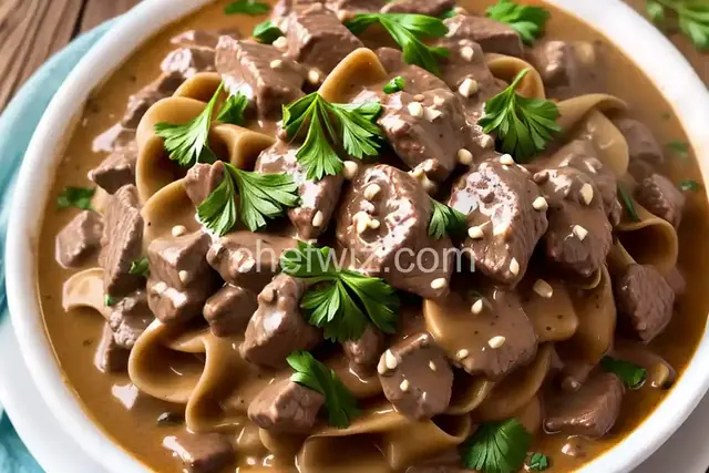 The Best Beef Stroganoff