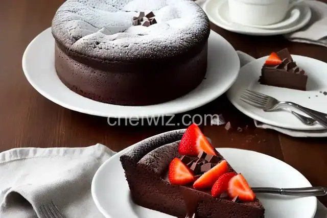 The Best Chocolate Souffle Torte
