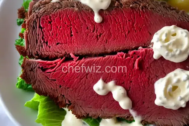 The Best Corned Beef and Cabbage with Horseradish Cream
