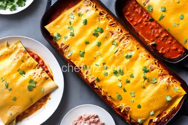 The Best Creamy Chicken Enchiladas Recipe