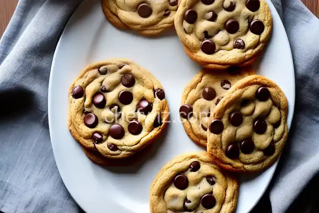 The Best Crispy Chocolate Chip Cookies