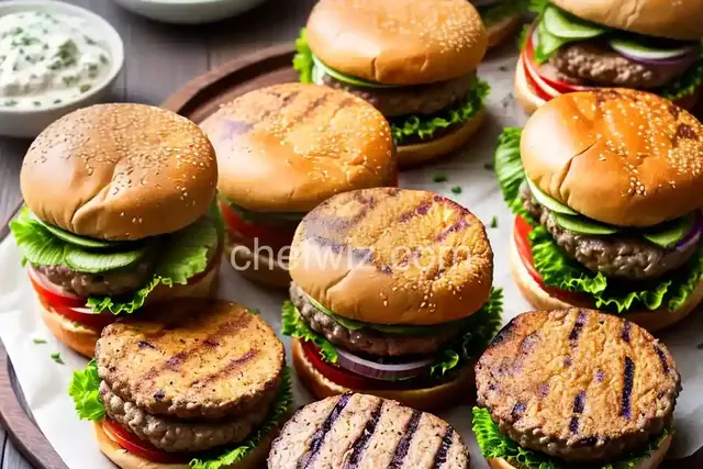 The Best Grilled Burgers