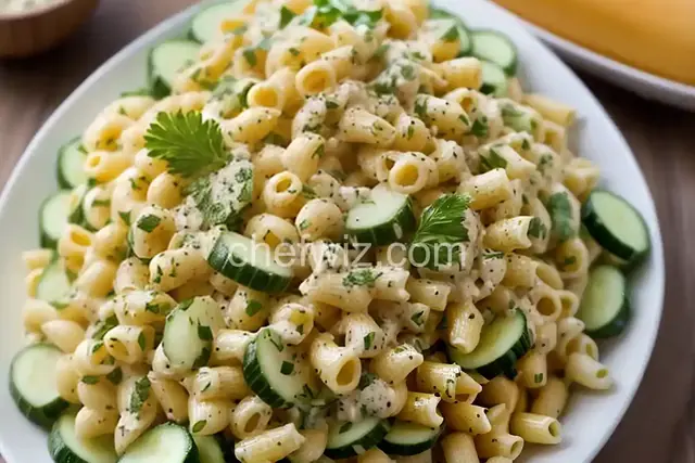 The Best Macaroni Cucumber Salad