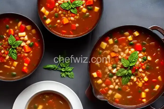 The Best Minestrone Soup Recipe