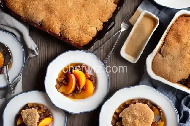 The Best Peach Cobbler