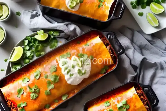 The Best Pork Enchiladas