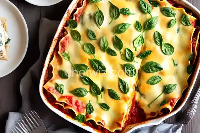 The Best Spinach Lasagna Recipe